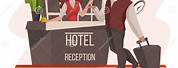 Vector Character in Hotel Poster