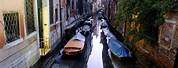 Venice Italy Canals Drained