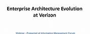 Verizon Communications Enterprise Architecture