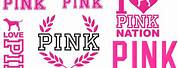 Victoria Secret Pink Logo Outline