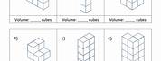 Volume Counting Cubes Worksheet Answer Key