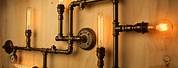 Wall Pipe Light Fixtures