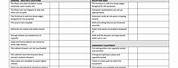 Warehouse Inspection Checklist Word Document