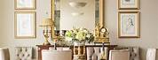 White Wood Dining Room Mirrors