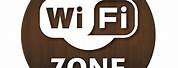 Wi-Fi Zone Sign PNG