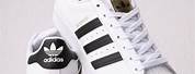 Women Adidas Superstar Black and White Shoes