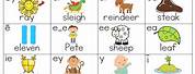 Words with Long Vowel U Sound Chart