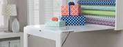 Wrapping Paper Organizer and Table