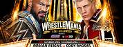 WrestleMania 39 Roman Numerals