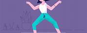Yoga Healthy and Happy Life Animation
