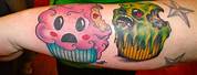 Zombie Cupcake Tattoo Drawings