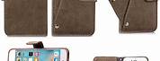 iPhone 6s Plus Leather Wallwt Magnetic Case