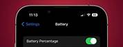 iPhone Battery Percentage Display iOS 16