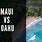 Maui vs Oahu