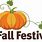 Fall Festival Pumpkin Clip Art