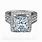 1.5 Carat Princess Cut Diamond Ring