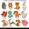 12 Chinese Zodiac Animal Signs