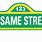 123 Sesame Street Sign