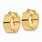 14K Gold Huggie Hoop Earrings