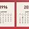 1996 and 2024 Calendar