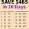 30-Day Money Challenge Free Printable