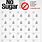 30-Day No Sugar Challenge Calendar