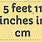 5 Feet 11 Inches in Cm