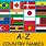A-Z Countries List