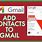 Add Contact to Gmail