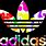 Adidas Logo Paint Splatter