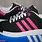 Adidas Pink and Black Shoes