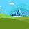 Adventure Time Hill Landscape 4K