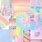 Aesthetic Pastel Rainbow Wallpaper Collage