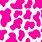 Aesthetic Pink Cow Print