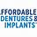 Affordable Dentures and Implants Logo