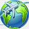 Airplane Globe Clip Art
