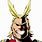 All Might Face PNG