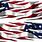 American Flag Side Decal