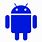Android Logo Blue