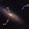 Andromeda Galaxy Size