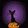 Animated Halloween Cat