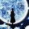Anime Character Moon Wallpaper