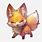 Anime Chibi Cute Fox Animals