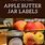 Apple Butter Jar Labels