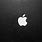 Apple Logo Black Wallpaper HD