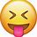 Apple Tongue Emoji