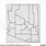 Arizona Counties Blank Map