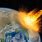Asteroid Hitting Planet