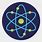 Atom Sticker