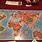 Axis and Allies Board Game Map